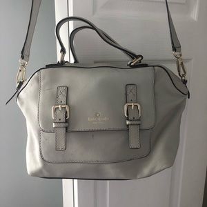 Kate Spade grey satchel purse